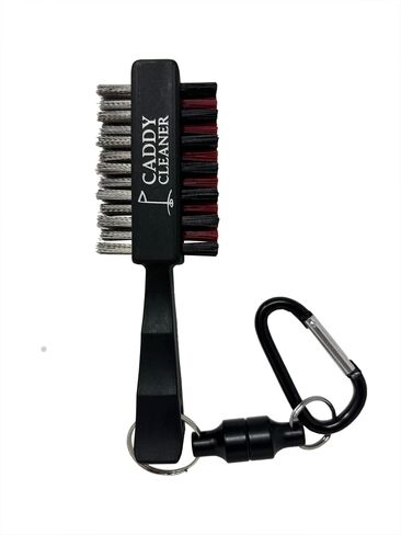 Clean Swing Mini Brush – Golf Club Cleaner with Magnetic Clip, Dual-Sided Brush | Golf Accessories for Men, Best Golf Gift | Caddy Cleaner in Saudi Arabia