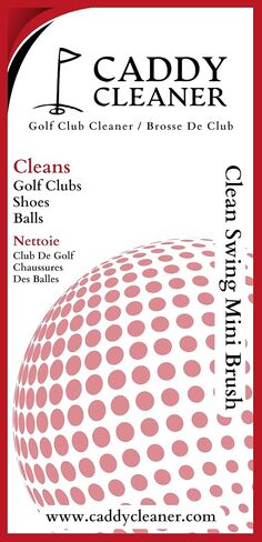 Clean Swing Mini Brush – Golf Club Cleaner with Magnetic Clip, Dual-Sided Brush | Golf Accessories for Men, Best Golf Gift | Caddy Cleaner in Saudi Arabia