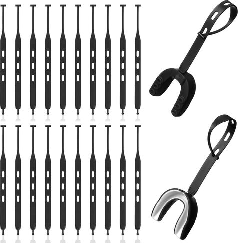 Keydder 20 PCS Football Mouth Guard Tether فقط حزام بديل عالمي لحراسة الفم لكرة القدم Taekwondo Hockey Basketer Matches Helmet in Saudi Arabia
