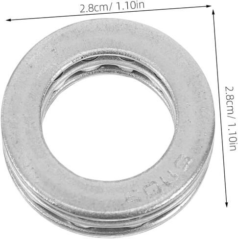 Toyandona Thrust Ball Roller Bearings الحد من الضوضاء لكراسي أرجوحة تقلبات ملحقات متعددة الأغراض مضغوطة in Kuwait