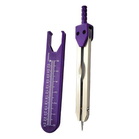 Purple EKG Calipers Measuring Tool, ECG Calipers Measuring Tool, Caliper Divider for Measuring Electrocardiographs Nurse Or Doctor Electrocardiogram Measuring Tool, Digital Calipers in Kuwait
