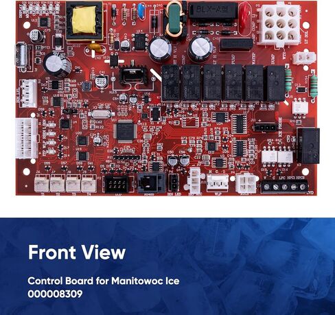 000008309 Control Board for Manitowoc Ice Machine W/Instructions: Replacement for Manitowoc 000008309 Control Board in Saudi Arabia