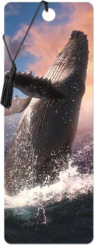 Bookmark - A Mother's Watch from Deluxebase. A Bear Book Marker with lenticular 3D Artwork Licensed from Renowned Artist David Penfound in Saudi Arabia