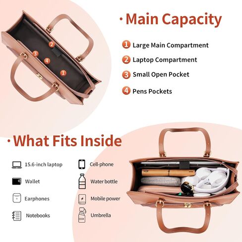 Laptop Tote Bag with Lunch Compartment in Saudi Arabia