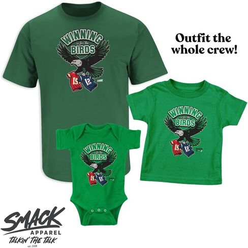 Winning is for The Birds Baby Apparel for Philadelphia Football Fans (NB-7T) in Kuwait