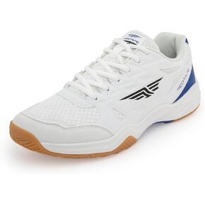 Red Lape Men Men Performance Sneakers ، أحذية غير رسمية لـ Pickleball و Racquetball و Walking & Daily Sports | حذاء رياضي شبكي للتنفس | نعل مرن ومرنة in Saudi Arabia