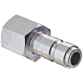Dixon Valve J4F4 Steel Truflate Automotive Interchange Pneumatic Fitting, Nipple, 1/2" Coupling x 1/2" - 14 NPTF Female Thread in Kuwait