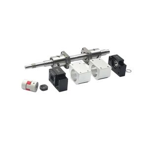 Linear Motion Ball Screw Machine Parts SFU2005 Ball Screw Kit Left-Right Thread 15mm Ball Screw 500mm 800mm 1000mm Ball Screw 20mm Ball Screw(1000mm) in Kuwait