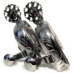 Mexican Charro Spurs, Western Saddle Riding Spurs, Espuelas Charras in Kuwait