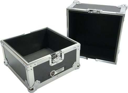 Harmony Audio Cases HCLP80 Flight Road Travel DJ Custom Case Holds 80 LP Vinyl Records in Saudi Arabia
