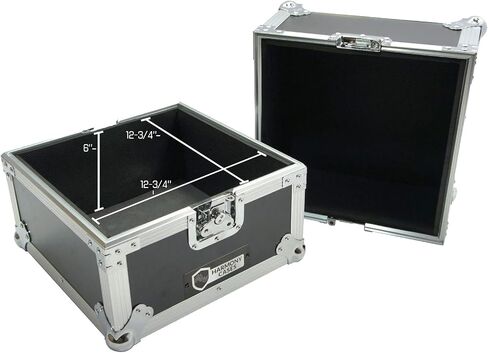 Harmony Audio Cases HCLP80 Flight Road Travel DJ Custom Case Holds 80 LP Vinyl Records in Saudi Arabia
