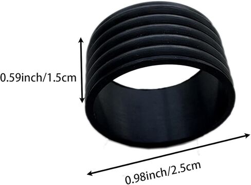 10 PCS Tennis Gracket Silicone Ring Tennis Grack Bands Rubber Ring Rubber Anti Slip Tennis Tennis Wover Wovers Overgrip في مكانه لصالح سكارش مكوبة كرة الريشة Racketg Racketg in Kuwait