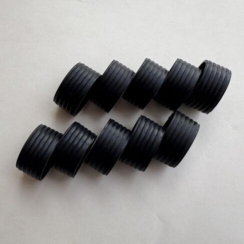 10 PCS Tennis Gracket Silicone Ring Tennis Grack Bands Rubber Ring Rubber Anti Slip Tennis Tennis Wover Wovers Overgrip في مكانه لصالح سكارش مكوبة كرة الريشة Racketg Racketg in Kuwait