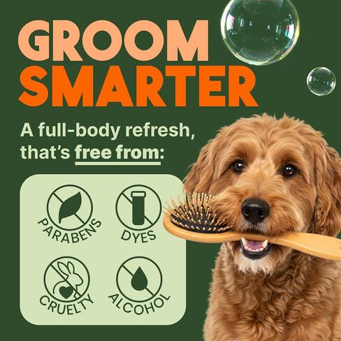 Tropiclean Doodorizing Dog Shampoo ، والتحكم القوي للرائحة ، ورائحة الجير التوت الطويل الأمد ، جرو آمن ، مصنوعة في الولايات المتحدة الأمريكية ، Cat Friendly ، 20oz. in Kuwait