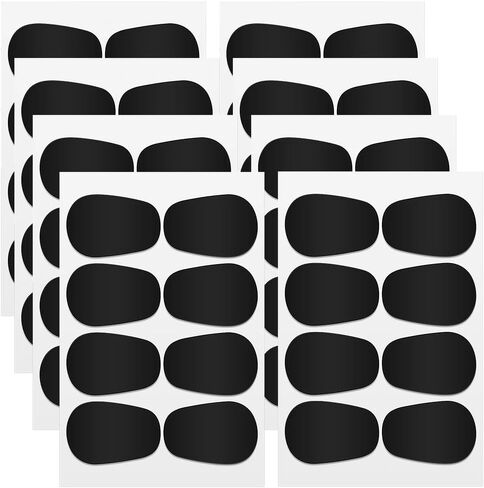 Creatcabin 64pcs وسائد الفم وسائد الساكسفون ساكسفون اللباس الفوقي 0.6 مم سميكة ساكس ساكس بقع للاستخدام الموسع يحمي الموسيقيين الموسيقيين المبتدئين المحترفين 26.5 × 18.5 ملم in Kuwait