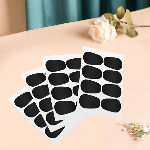 Creatcabin 64pcs وسائد الفم وسائد الساكسفون ساكسفون اللباس الفوقي 0.6 مم سميكة ساكس ساكس بقع للاستخدام الموسع يحمي الموسيقيين الموسيقيين المبتدئين المحترفين 26.5 × 18.5 ملم in Kuwait
