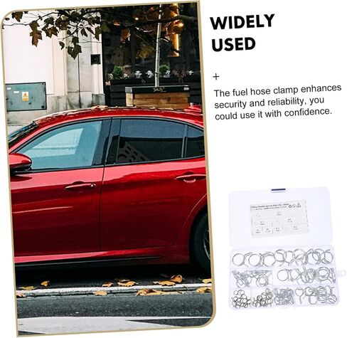 Nuobesty 70pcs مشابك خرطوم الربيع لخط خراطي خط الوقود استخدام السيارات متوافقة مع السحابات متينة φ φ لعشاق DIY الميكانيكا in Saudi Arabia