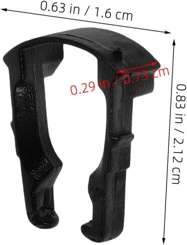 Amosfun 200Pcs Automotive Fuel Line Clips Durable Pipe Clamps for Secure Connection and Maintenance Fuel Line Repair Accessories Compatible with Various Vehicles in Saudi Arabia