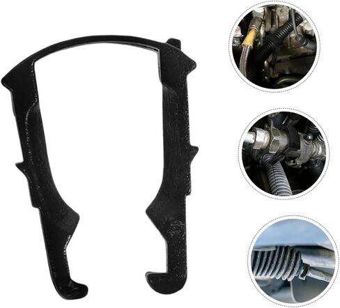 Amosfun 200Pcs Automotive Fuel Line Clips Durable Pipe Clamps for Secure Connection and Maintenance Fuel Line Repair Accessories Compatible with Various Vehicles in Saudi Arabia