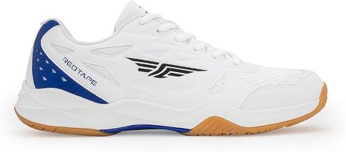 Red Lape Men Men Performance Sneakers ، أحذية غير رسمية لـ Pickleball و Racquetball و Walking & Daily Sports | حذاء رياضي شبكي للتنفس | نعل مرن ومرنة in Saudi Arabia