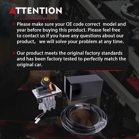 PTO Switch Control Valve مجموعة لشاحنة تفريغ ، قم بتبديل طقم الهواء المزدوج مع برج وحدة التحكم 4 وأنبوب الهواء ، لمضخة تفريغ الشاحنة in Saudi Arabia