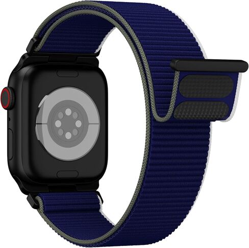Sport Loop Nylon Bands Compatible with Apple Watch Band 49mm 46mm 45mm 44mm 42mm for Men Women, Breathable Adjustable Stretchy Braided Straps for iWatch Ultra 2/Ultra Series 10/9/8/SE/7/6/5/4/3 in Saudi Arabia