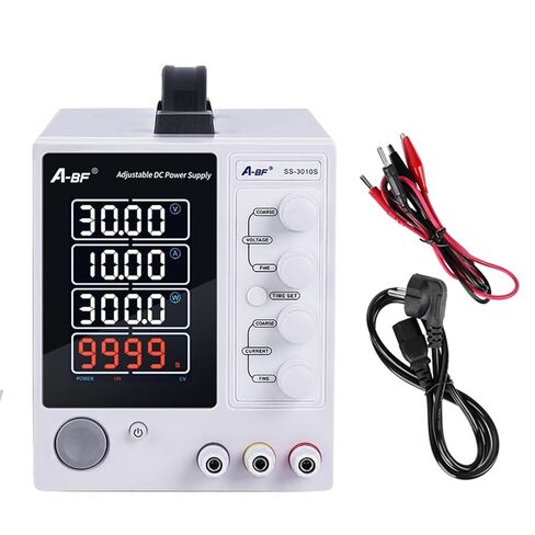 Regulated Power Supply Unit Bench Laboratory Power Feeding Lab Adjustable Current Voltage Electric Switching 30V 60V 10A(SS-3010S) in Kuwait
