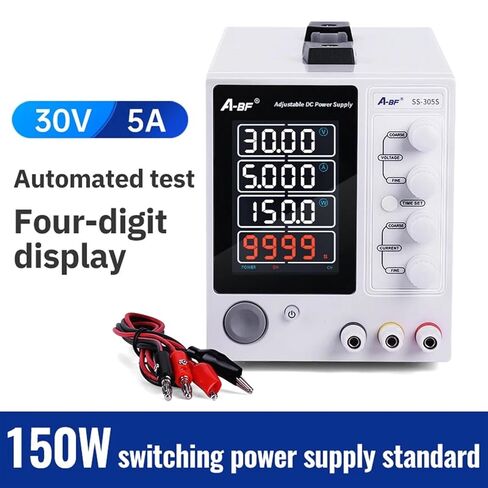 Regulated Power Supply Unit Bench Laboratory Power Feeding Lab Adjustable Current Voltage Electric Switching 30V 60V 10A(SS-3010S) in Kuwait