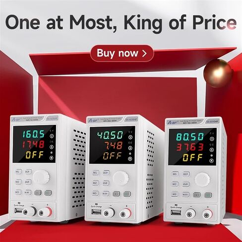 Constant Power Supply 300W Laboratory Adjustable 40V 80V 160V 5A 10A 20V Power Bench Auto Range Voltage Regulator(SS-8010HP) in Kuwait