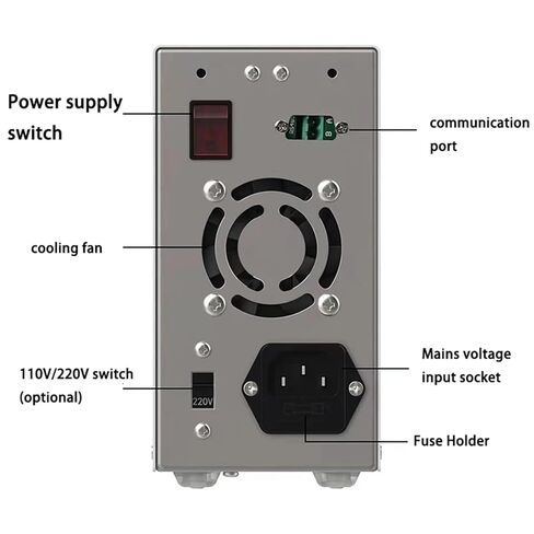 Constant Power Supply 300W Laboratory Adjustable 40V 80V 160V 5A 10A 20V Power Bench Auto Range Voltage Regulator(SS-8010HP) in Kuwait