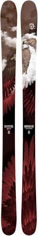 NOMAD 95 ICELANTIC MEN NOMAD 95 خفيفة الوزن مستقر جبال الألب Alpine All-Mountain Freeride Snow Skis مع أعمال فنية خاصة ، لا توجد روابط متضمنة in Saudi Arabia