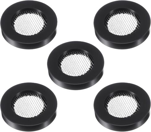 5 Pack 3/4" Shower Head Gasket, Stainless Steel Seal O Ring Stainless Steel and Rubber Filter Hose Washers for 1/2" Fixed Shower Head Creates a Seal to Prevent Leakage in Saudi Arabia
