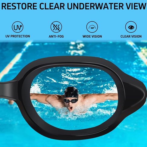 نظارات السباحة البالغة من الرجال الرجال نساء سباحة نظارات المسبح واقيات المياه للبالغين الكبار الإطار لا تسرب مضاد للضباب الحماية من الأشعة فوق البنفسجية in Kuwait