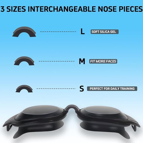 نظارات السباحة البالغة من الرجال الرجال نساء سباحة نظارات المسبح واقيات المياه للبالغين الكبار الإطار لا تسرب مضاد للضباب الحماية من الأشعة فوق البنفسجية in Kuwait