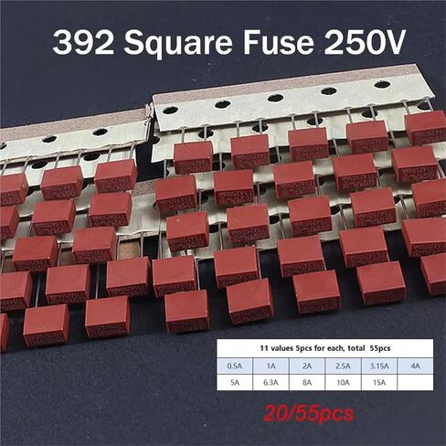392 FESE FUSE 2A 1A 3.15A 4A 5A 6.3A FUSE 250V FUSE FUSE T2A LCD TV POWER in Saudi Arabia
