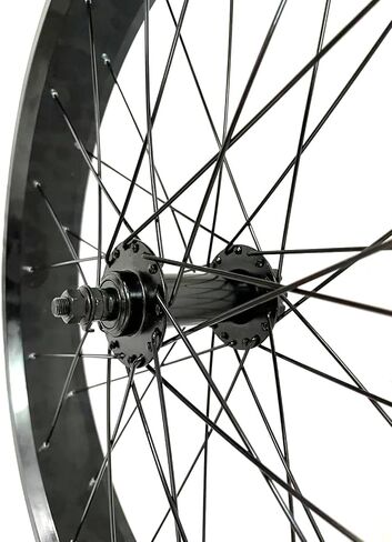 26" x 4.0 Fat Tire Bike Rim/Bicycle Wheel Set Heavy Duty 12 Gauge Spokes Wheel Black/Single and Rotary Flywheel 7/8/9s Bicycle Rim Beach Cruiser Bike (Disc Brake) in Saudi Arabia