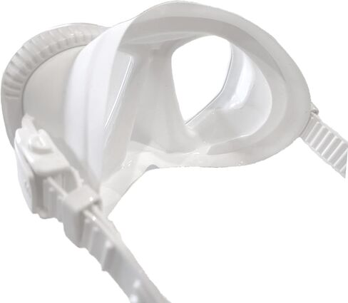 Low Volume Dive Mask for Scuba Diving, Snorkeling, Free Diving and Swimming - Tempered Glass Wide View Len - Soft Silicone - Double Seal Skirt- Universal Fit - Vibrant Color Options in Saudi Arabia