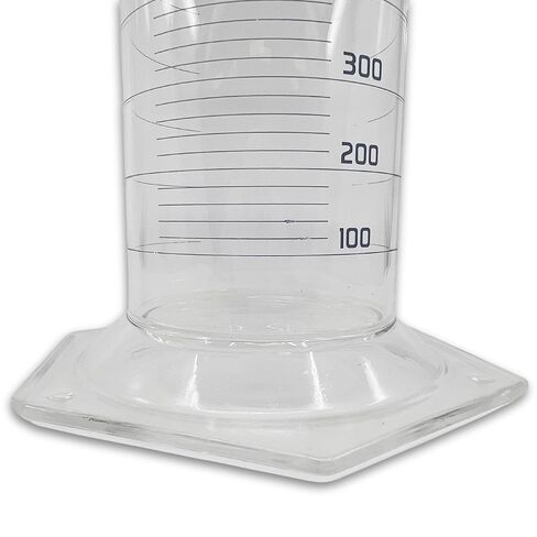 Eisco Labs - Measuring Cylinder, 1000mL - Class A - Squat Form, ISO 4788 Certified, Graduated Glass Cylinder for Lab Use, Precise Liquid Measurement, Scientific Glassware for Chemistry & Research Labs in Saudi Arabia