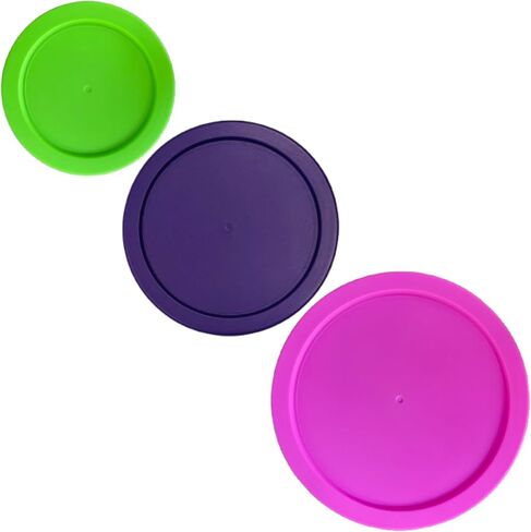 1 و 2 و 4 كوب أغطية/أغلفة لبيريكس ، مرساة Hocking & Klareware Storage Bowls *Lids فقط - حاوية زجاجية غير مضمنة *(6 حزمة *اثنان من كل حجم *، الفيروز ، الأزرق ، الأحمر) in Kuwait