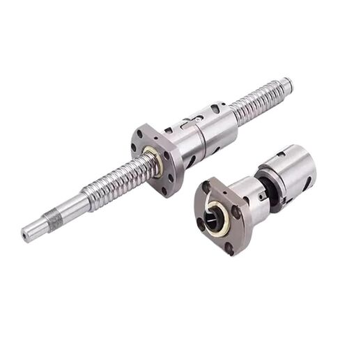 حركة كرة المسمار الخطية أجزاء الكرة المسمار الكرة مزدوجة NUT DFU1605 الكرة المسمار مجموعة نهاية معالجة مقرنة الجوز لمحرك السهول (600 مم) in Kuwait