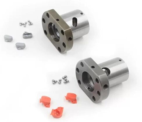 Linear Motion Ball Screw Machine Parts Ball Screw 2pcs HGR25 +4pcs HGH25CA Slider Blocks +1 Set SFU2510 C7 Ball Screw with Nut L300-500mm for Engraving Machine(300mm) in Saudi Arabia