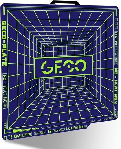 GECO Plate Kobra 3 Max Build Plate for Anycubic 3D Printer Platform,Cool Plate Supertack No Heating for PLA Plate Printing Bed Carbon Plate for Anycubic Kobra 3 Max Part in Kuwait