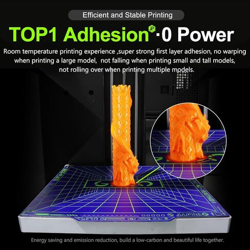 GECO Plate Kobra 3 Max Build Plate for Anycubic 3D Printer Platform,Cool Plate Supertack No Heating for PLA Plate Printing Bed Carbon Plate for Anycubic Kobra 3 Max Part in Kuwait