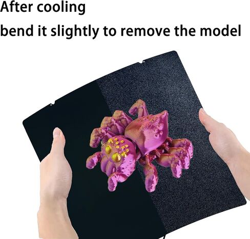 لوحة بناء ل Kobra S1 Combo 3D الطابعة: مزدوج الوجه سلس PEI PEI PLAY BED SPRING FLUSTIBLE 264 × 276 مم متوافق مع anycubic KOBRA S1 COMBO in Kuwait