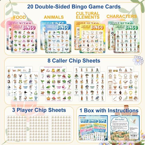 يتوهم الأرض الكتاب المقدس لعبة البنغو للأطفال البالغين المسيحيين الكتاب المقدس bingo مجموعة لمدرسة الأحد الدينية VBS أنشطة الكنيسة عيد الفصح عيد الميلاد هدايا يوم المفتوحة الإمدادات الإمدادات in Saudi Arabia