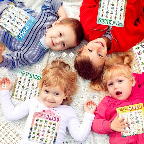 يتوهم الأرض الكتاب المقدس لعبة البنغو للأطفال البالغين المسيحيين الكتاب المقدس bingo مجموعة لمدرسة الأحد الدينية VBS أنشطة الكنيسة عيد الفصح عيد الميلاد هدايا يوم المفتوحة الإمدادات الإمدادات in Saudi Arabia
