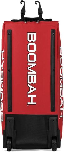 Boombah Brute Rolute Bat Bag - 35 "× 15" × 12-1/2 " - خيارات ألوان متعددة - يحمل 4 مضارب ومساحة للعتاد - كيس بعجلات in Kuwait