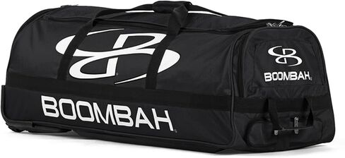 Boombah Brute Rolute Bat Bag - 35 "× 15" × 12-1/2 " - خيارات ألوان متعددة - يحمل 4 مضارب ومساحة للعتاد - كيس بعجلات in Saudi Arabia