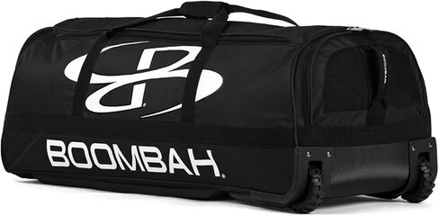 Boombah Brute Rolute Bat Bag - 35 "× 15" × 12-1/2 " - خيارات ألوان متعددة - يحمل 4 مضارب ومساحة للعتاد - كيس بعجلات in Saudi Arabia