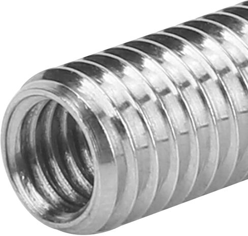 10Pcs Inner M6*1.0 Outer M8*1.25 Length 15mm Sloted Thread Inserts in Saudi Arabia